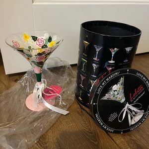 Lolita bridal bouquet. Love my martini.